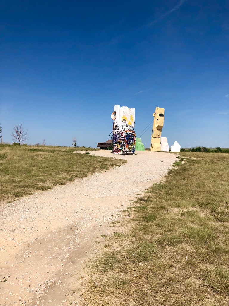 Autograph car at Carhenge